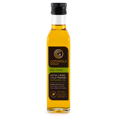 Cotswold Gold ~ Basil Infused Rapeseed Oil 100ml – The Cotswold Cheese ...