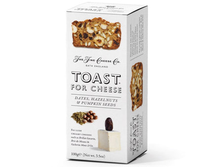 Toast for Cheese ~ Dates, Hazelnuts & Pumpkin